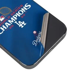 2024 World Series Champions Los Angeles Dodgers IPhone 15 Pro Max Skin -Skinit Store 2024 world series champions los angeles dodgers iphone 15 pro max skin 1729621883 SKNBBCHMP02IP15PM PR 03