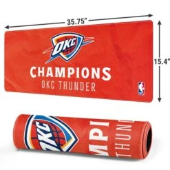 2025 NBA Champions Oklahoma City Thunder Gaming Mouse Pad -Skinit Store 2025 nba champions extra large gaming mouse pad 1749054742 MSP25NBCH01GAMGXL PR 02