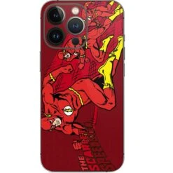 DC Comics The Flash Classic Art In Sequence Running Pose IPhone 15 Pro Skin