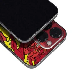 DC Comics The Flash Classic Art In Sequence Running Pose IPhone 15 Pro Skin -Skinit Store 3 stage flash iphone 14 pro skin 1662674399 SKNDCFLSH14IPH14P PR 04 0828e2c0 89af 4a36 aade 29c90ac46afe