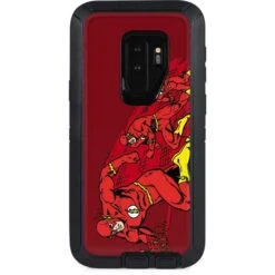DC Comics The Flash Classic Art In Sequence Running Pose Otterbox Defender Galaxy Skin