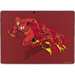 DC Comics The Flash Classic Art In Sequence Running Pose Surface Pro 9 Skin