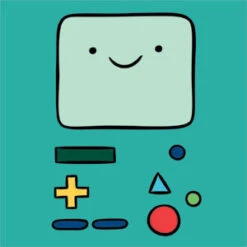 Adult Swim Adventure Time BMO Google Pixel Slate Skin