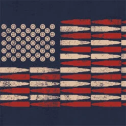 Blue Bullet American Flag Google Pixel Slate Skin