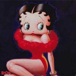 Betty Boop Red Dress Beats Solo 3 Wireless Skin