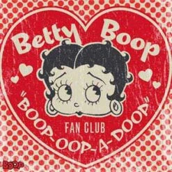 Betty Boop Red Heart Beats Solo 2 Wireless Skin