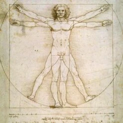 Da Vinci - The Proportions Of Man By Da Vinci Magic Keyboard Skin