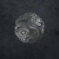 Chinese Black Dragon Apple Pencil (1st Gen, 2017) Skin