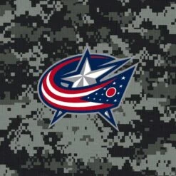 NHL Columbus Blue Jackets Camo Beats Solo 2 Wireless Skin
