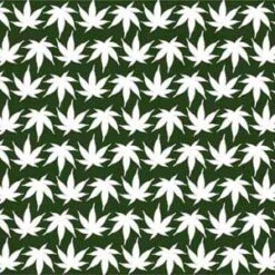 Marijuana Leaf White Pattern Beats Solo 2 Wireless Skin