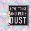 Disney Tinker Bell Love Trust And Pixie Dust Apple Pencil (1st Gen, 2017) Skin