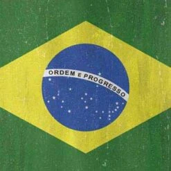 Brazil Flag Distressed Google Pixel Slate Skin