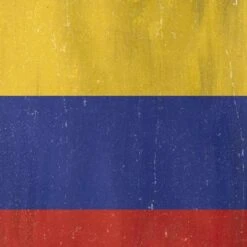 Colombia Flag Distressed Apple Pencil (1st Gen, 2017) Skin