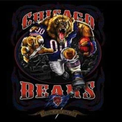 Liquid Blue NFL Chicago Bears Running Back Surface Pro 6 Skin