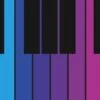 Color Piano Keys Beats Solo 2 Wireless Skin