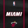 NBA Miami Heat Jersey Surface Pro 9 Skin