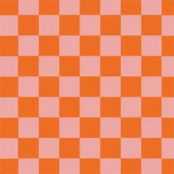 Orange Checkered Google Pixel Slate Skin