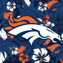 NFL Denver Broncos Tropical Print Beats Solo 2 Wireless Skin