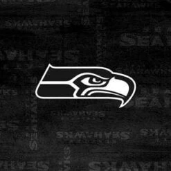 NFL Seattle Seahawks Black & White Beats Solo 2 Wireless Skin