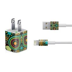 Look Deeper Colored IPhone Charger (5W USB) Skin