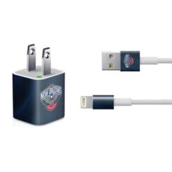 NBA New Orleans Pelicans Jersey IPhone Charger (5W USB) Skin