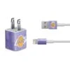 NBA Los Angeles Lakers Hardwood Classics IPhone Charger (5W USB) Skin -Skinit Store SKNHWCCLL02AA1385 PR 01