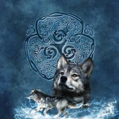 Celtic Wolf By Brigid Ashwood IPhone 15 Skin -Skinit Store TATECO06 48c82634 fae0 4742 9596 e26c38bc337a