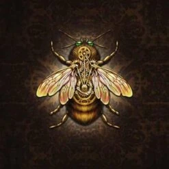 Brigid Ashwood Steampunk Bee Beats Solo 2 Wireless Skin