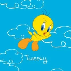 Looney Tunes Tweety Bird Flying Surface Pro 7 Skin