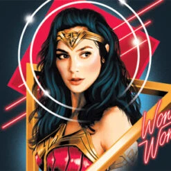 Wonder Woman 1984 (2020) Character Movie Poster Google Pixel Slate Skin