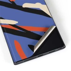 Abstract Lines Galaxy S22 Ultra Skin -Skinit Store abstract lines galaxy s22 ultra skin 1646439283 SKNFSHION01GLX22U PR 04