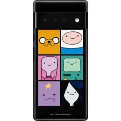 Adult Swim Adventure Time Character Tiles Google Pixel 6 Pro Skin
