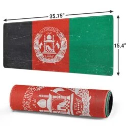 Afghanistan Flag Distressed Gaming Mouse Pad -Skinit Store afghanistan flag distressed extra large gaming mouse pad 1681246451 MSPFLGDIS69GAMGXL PR 02