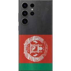 Afghanistan Flag Distressed Galaxy S23 Ultra Skin