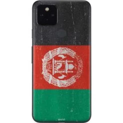 Afghanistan Flag Distressed Google Pixel 4a 5G Skin