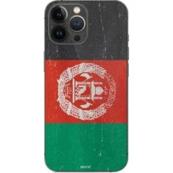 Afghanistan Flag Distressed IPhone 15 Pro Max Skin