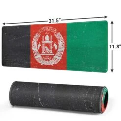 Afghanistan Flag Distressed Gaming Mouse Pad -Skinit Store afghanistan flag distressed large gaming mouse pad 1681246449 MSPFLGDIS69GAMGLG PR 02