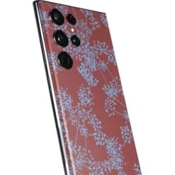 Airy Blue Floral Galaxy S22 Ultra Skin -Skinit Store airy blue floral galaxy s22 ultra skin 1646439271 SKNFLLFSHX6GLX22U PR 03