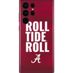 University Of Alabama Roll Tide Roll Galaxy S22 Ultra Skin