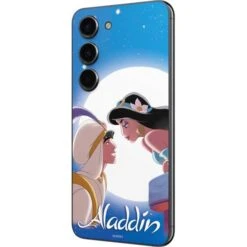 Disney Aladdin And Princess Jasmine Kiss Galaxy S23 Skin -Skinit Store aladdin and princess jasmine galaxy s23 skin 1676574768 SKNALADDN04GLXY23 PR 02