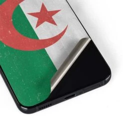 Algeria Flag Distressed Galaxy S22 Plus Skin -Skinit Store algeria flag distressed galaxy s22 plus skin 1646336924 SKNFLGDIS94GLX22P PR 04