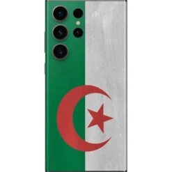 Algeria Flag Distressed Galaxy S23 Ultra Skin