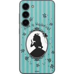 Disney Alice In Wonderland (animated) Silhouette In The Mirror Galaxy S23 Skin
