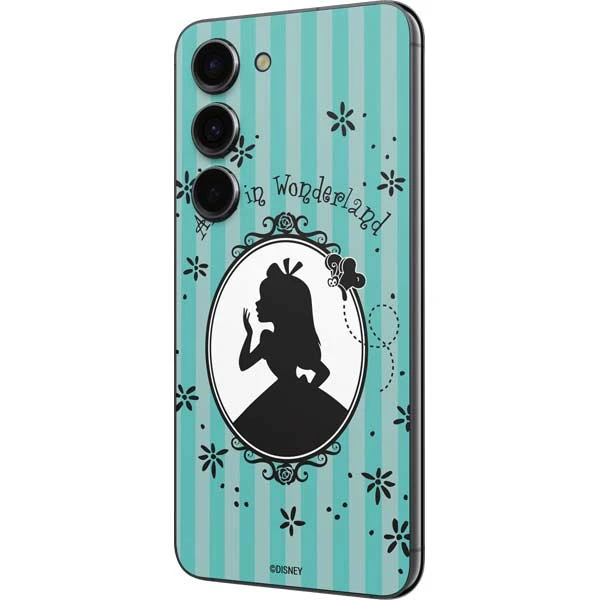Disney Alice In Wonderland (animated) Silhouette In The Mirror Galaxy S23 Skin 4 Disney Alice In Wonderland (animated) Silhouette In The Mirror Galaxy S23 Skin - Image 2
