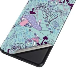 Disney Alice In Wonderland (animated) Mushrooms Print Pattern Galaxy S21 5G Skin -Skinit Store alice in wonderland mushrooms galaxy s21 5g skin 1613625704 SKNDSALIC12GLXY21 PR 04