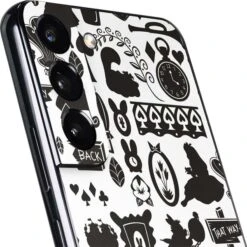 Disney Alice In Wonderland (animated) Silhouette Pattern Galaxy S22 Skin 8 Disney Alice In Wonderland (animated) Silhouette Pattern Galaxy S22 Skin -Skinit Store alice in wonderland silhouette galaxy s22 skin 1646266131 SKNDSALIC11GLXY22 PR 03