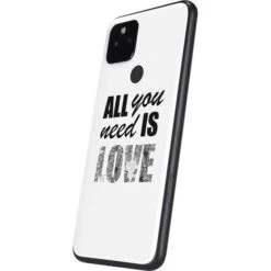 All You Need Is Love BW Google Pixel 4a 5G Skin -Skinit Store all you need is love bw google pixel 4a 5g skin 1608594949 SKNVDLOVE17PX4A5G PR 02