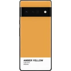 Amber Yellow Google Pixel 6 Pro Skin