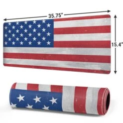 American Flag Distressed Gaming Mouse Pad -Skinit Store american flag distressed extra large gaming mouse pad 1681246451 MSPFLGDIS10GAMGXL PR 02