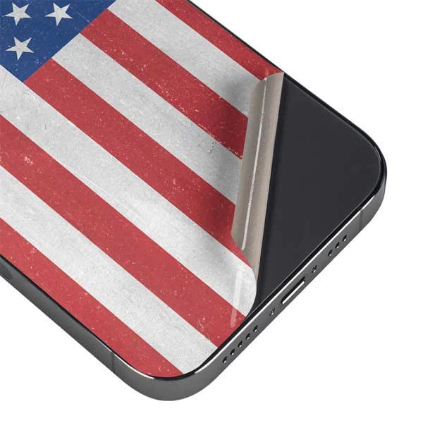 American Flag Distressed IPhone 14 Pro Max Skin 5 American Flag Distressed IPhone 14 Pro Max Skin - Image 3